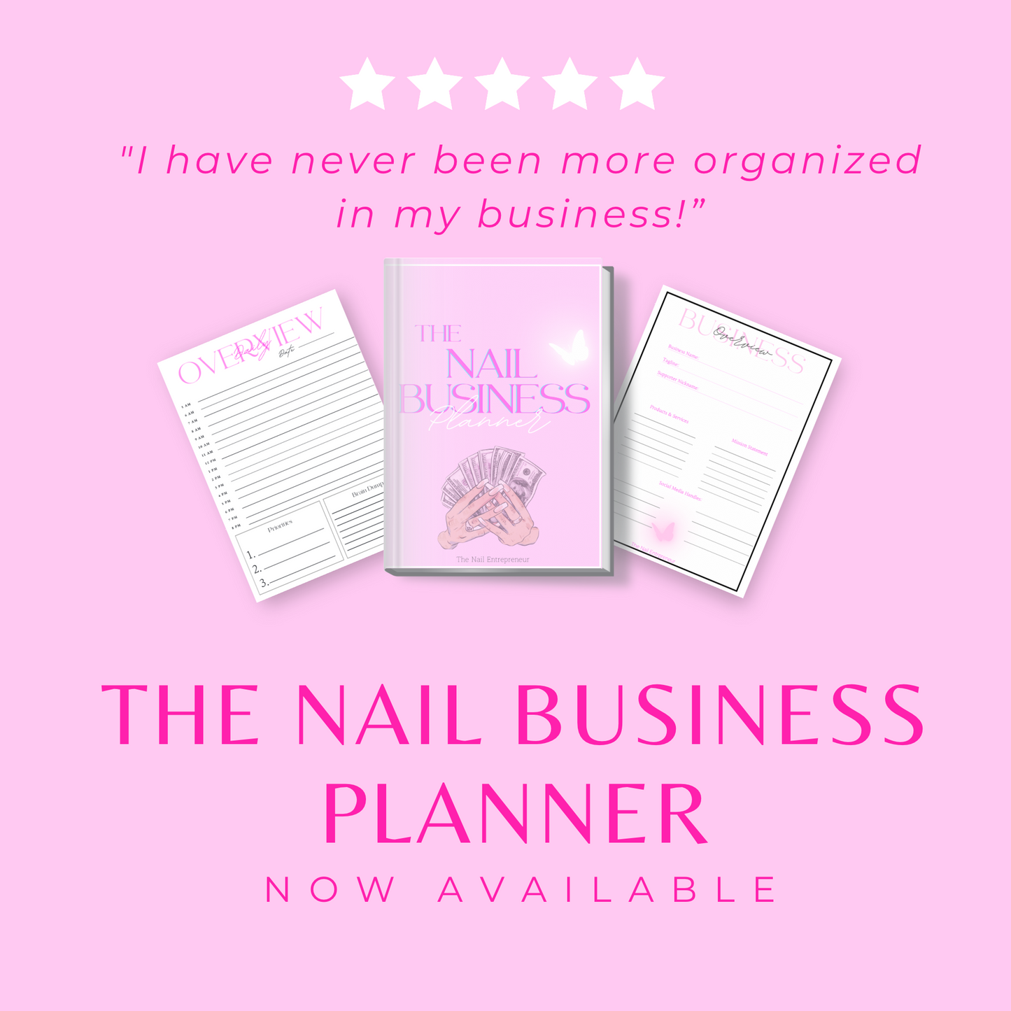 The Nail Business Planner Undated